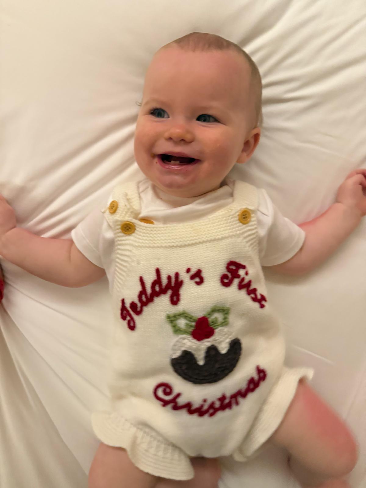 Personalised Knitted Rompers