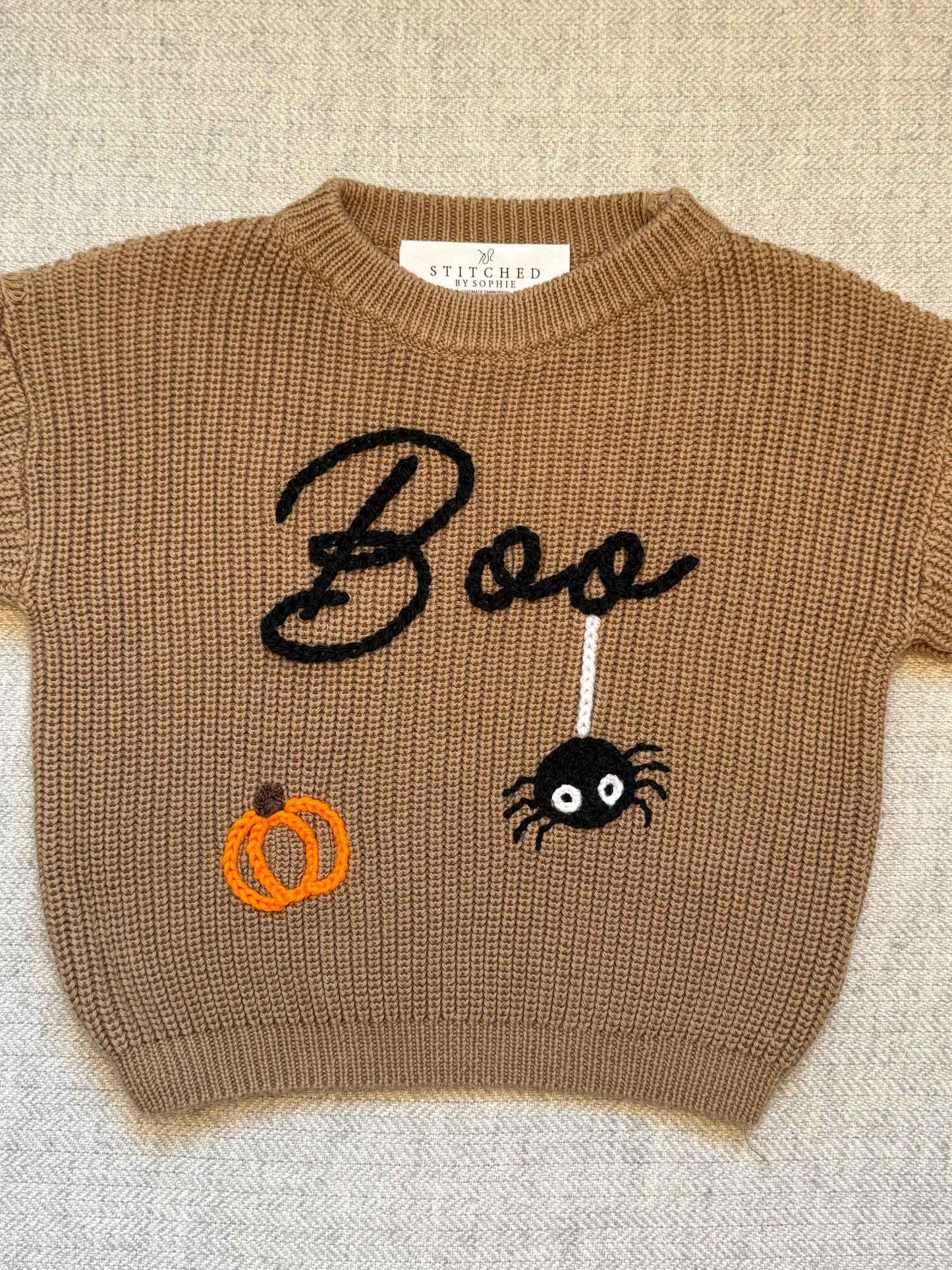 Halloween 'Boo' Knit Sweater