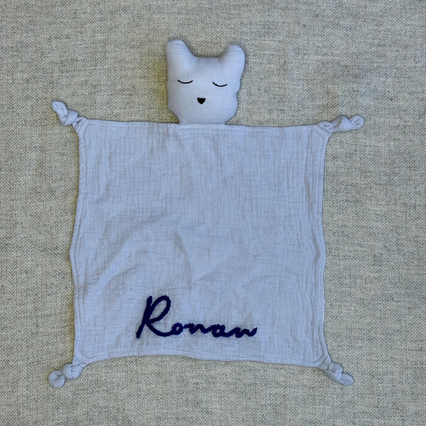 Personalised Baby/Toddler Teddy Bear Comforter