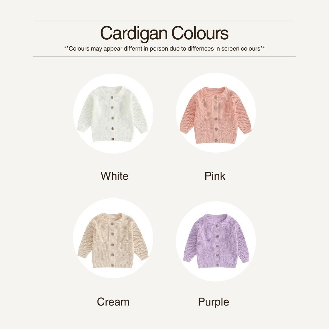 Plain Knit Cardigan
