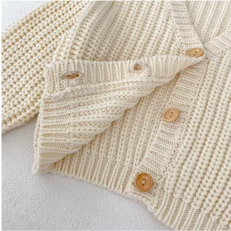 Personalised Chunky Cotton Cardigan