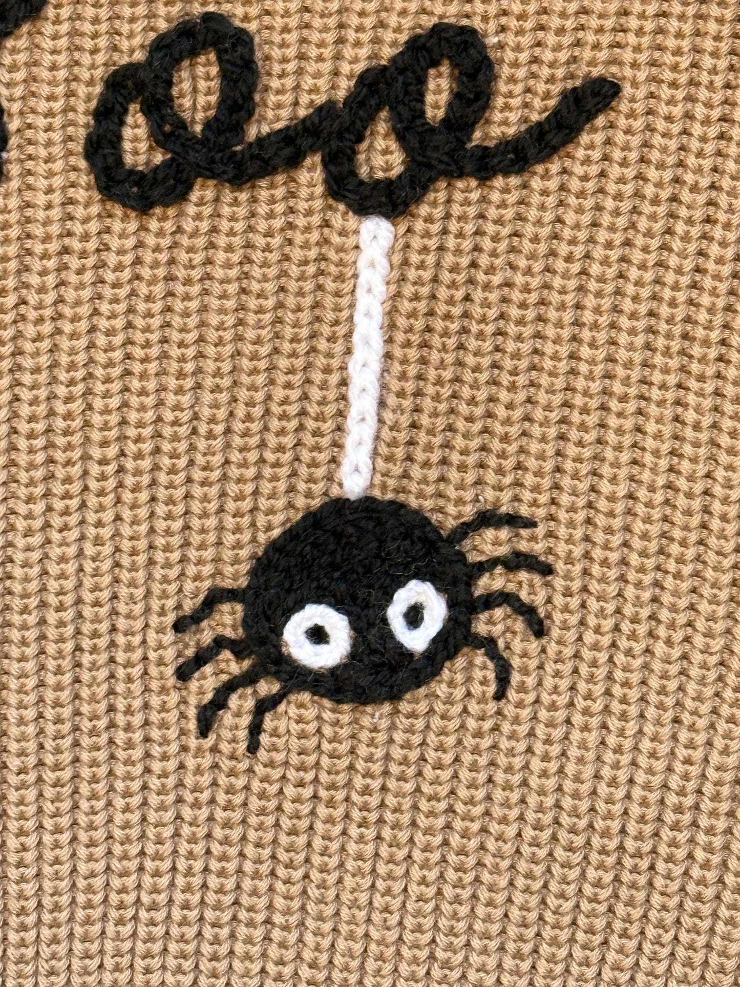 Halloween 'Boo' Knit Sweater
