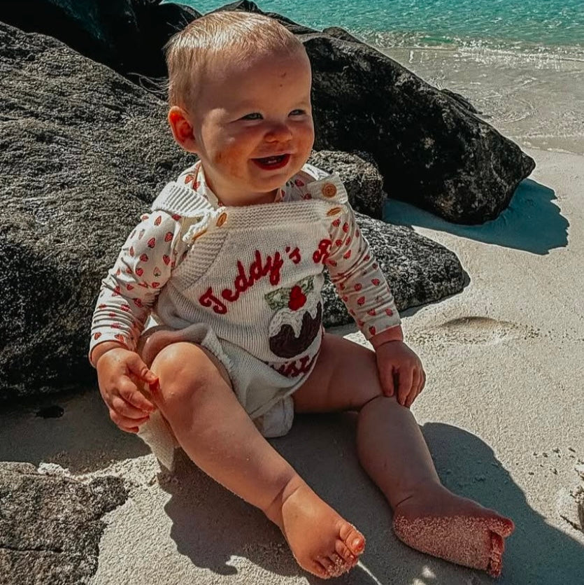 Personalised Knitted Rompers