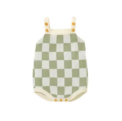Personalised Chequer Romper