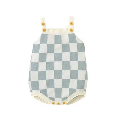 Personalised Chequer Romper